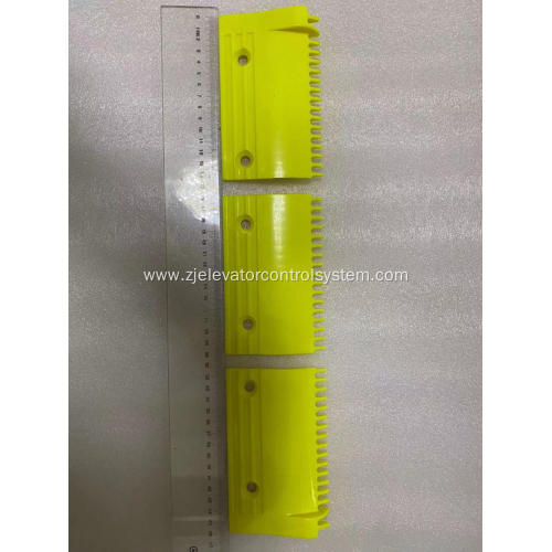 17 Teeth Yellow Comb Plate for Hitachi Escalators